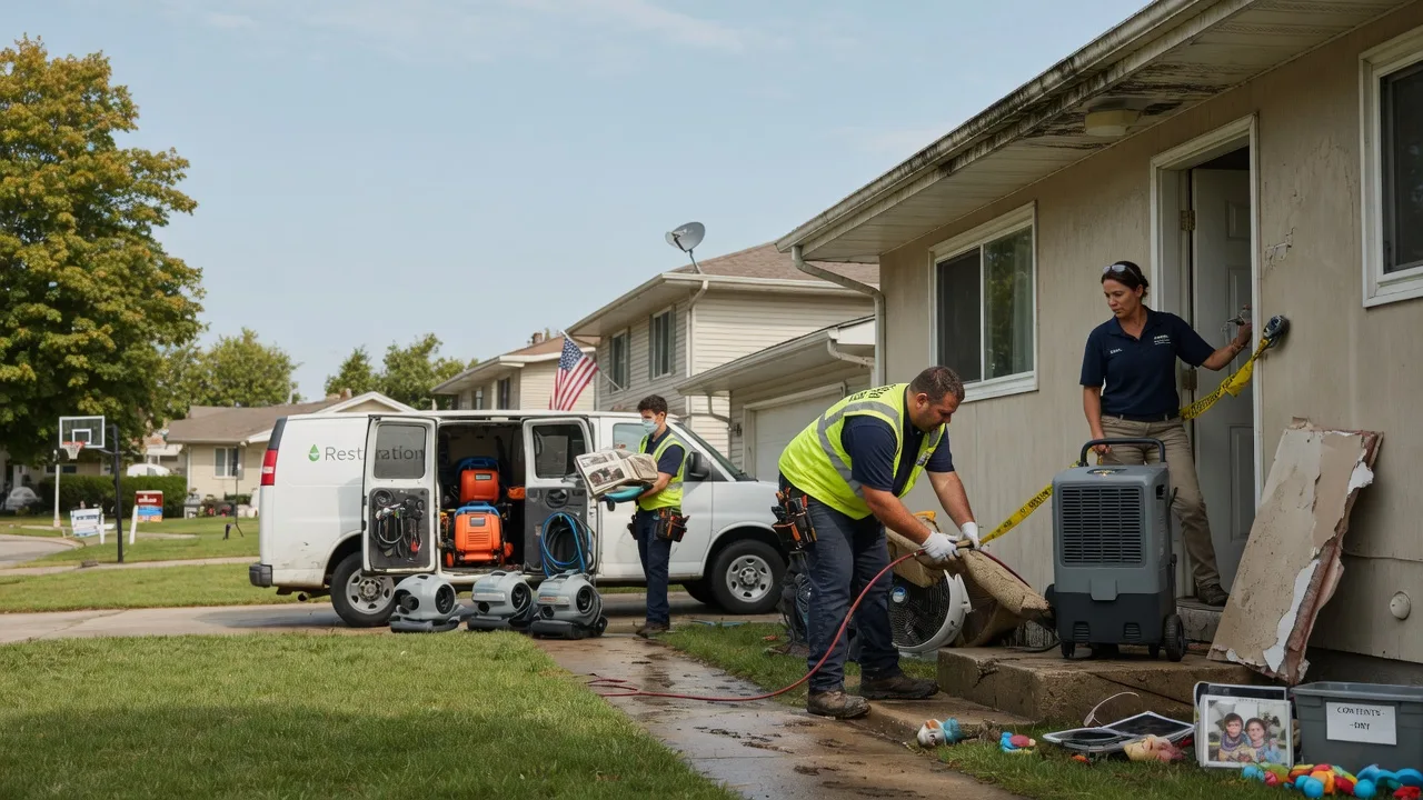 Water Damage Restoration in Clare, MI near me